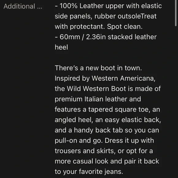 Everlane Wild Western Boot in Black 8 - Picture 11 of 11